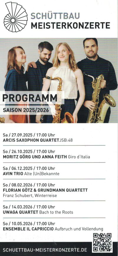 Aufbruch und Vollendung – Ensemble il capriccio