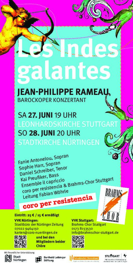 Rameau – Les Indes Galantes – ein barockes Fest